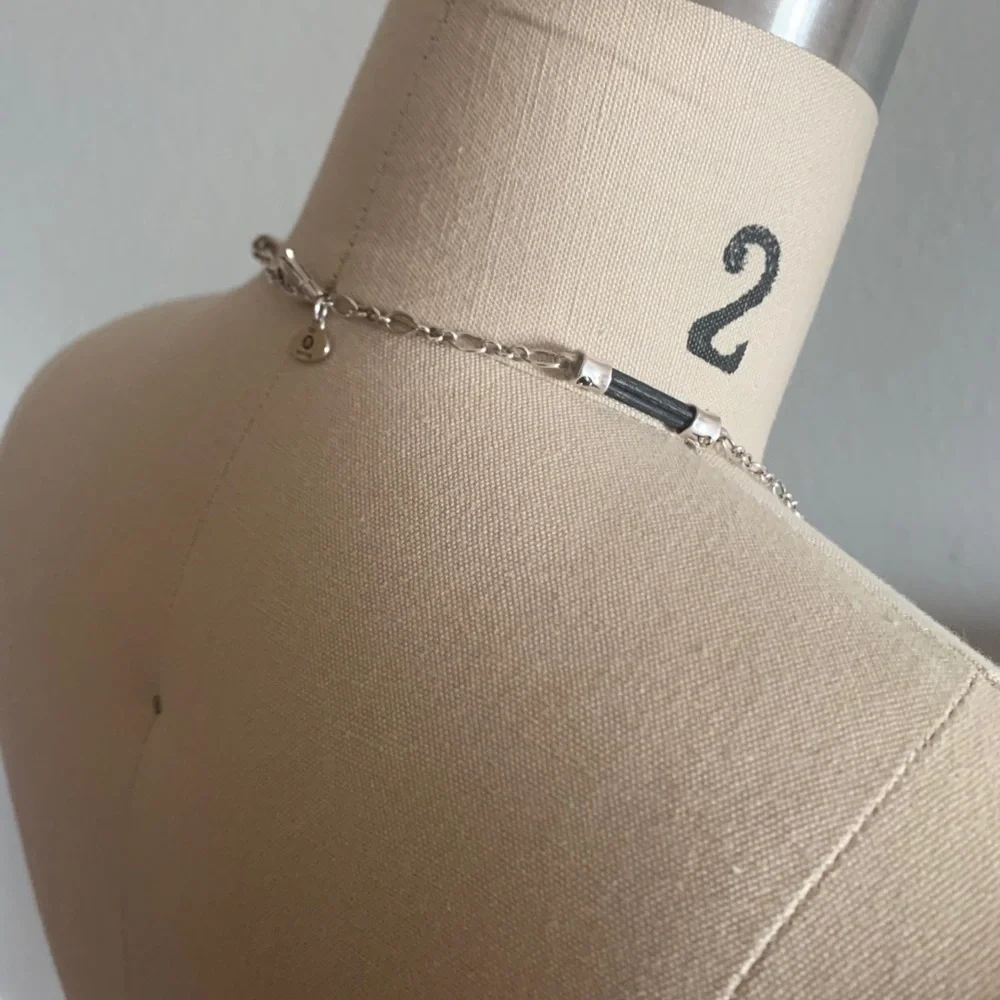 John Hardy Bamboo Station Link Necklace - Picture 4 of 6